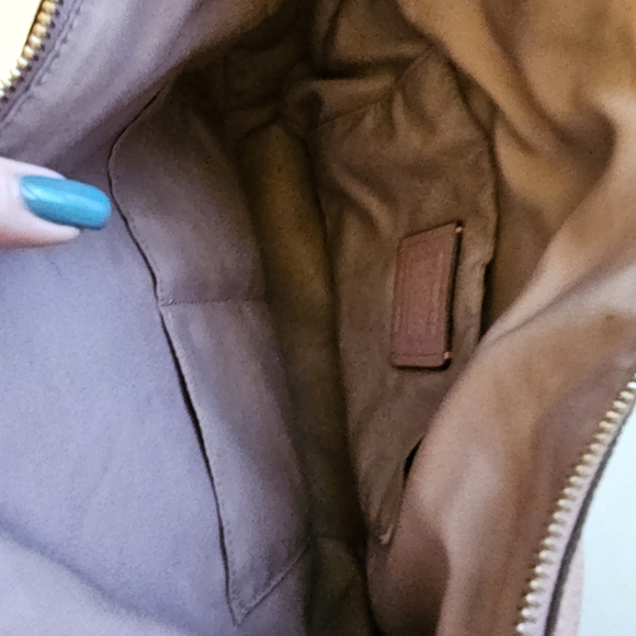 Coach Pink Leather Shoulder Bag - Picture 5 of 5